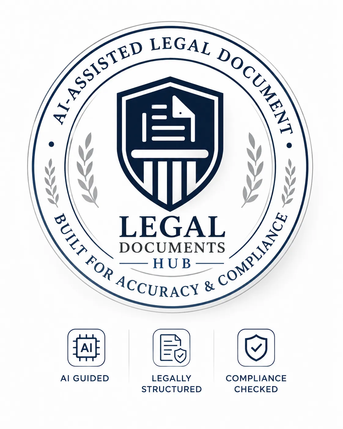 AI-assisted legal document certification seal